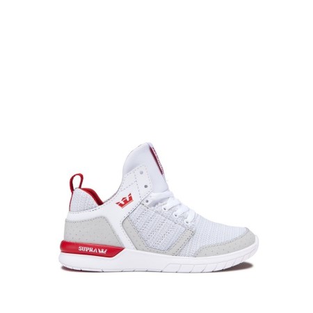 Supra Method Hvite Høye Sneakers Barn [NO-1-W326]